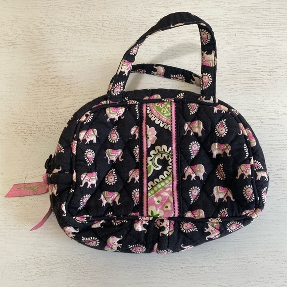 Vera Bradley Handbags - Vera Bradley Pink Elephants Mini Purse